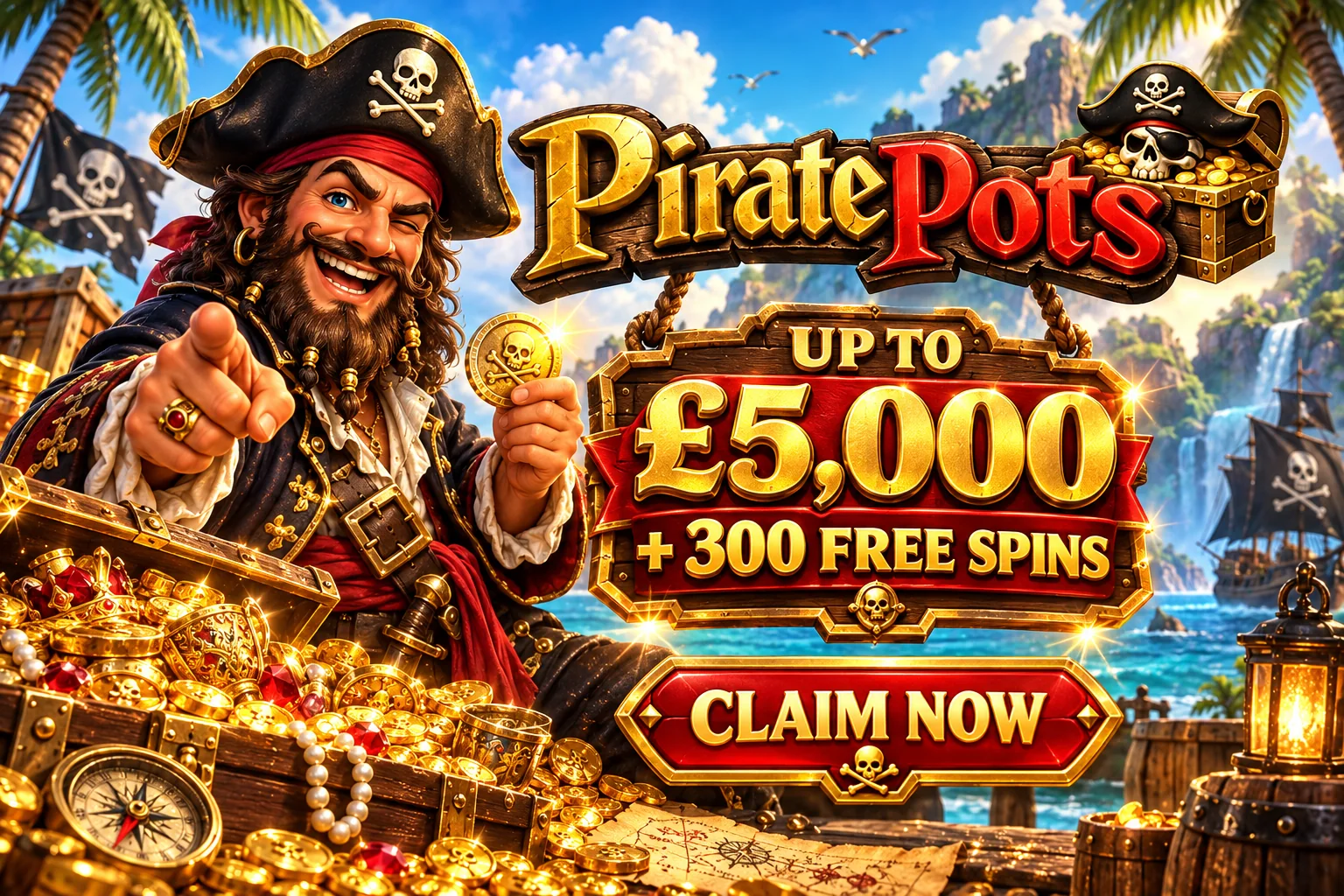 Piratepots casino promotion