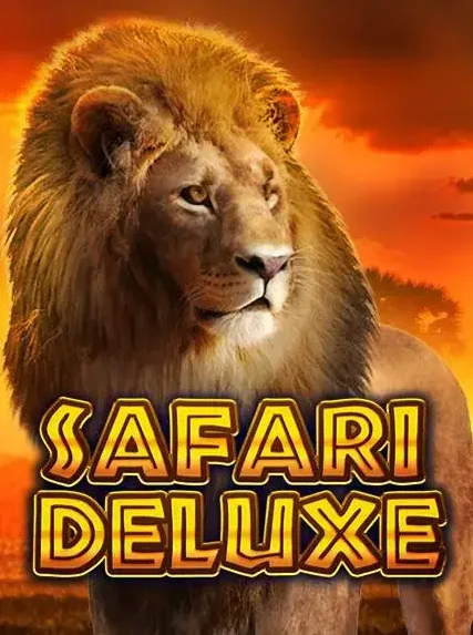 Decorative casino game artwork for Piratepots: Safari Deluxe